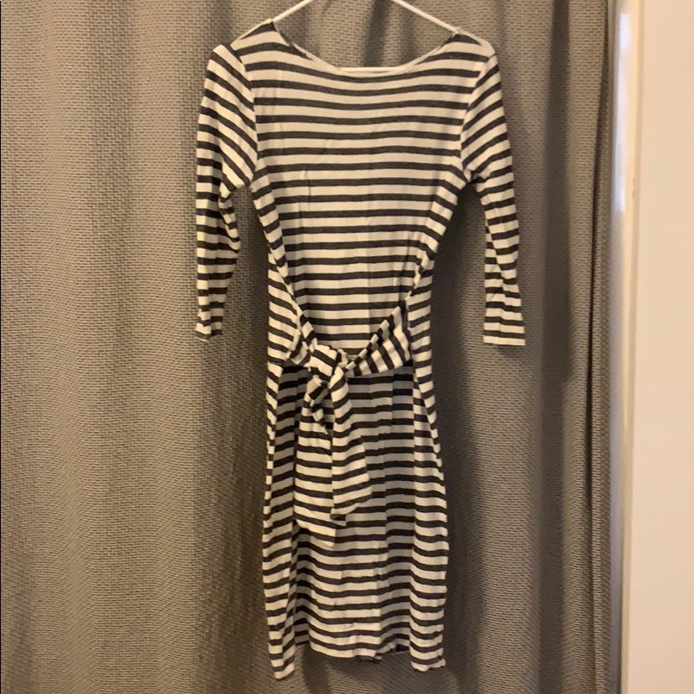 Anthropologie Midi Striped Dress